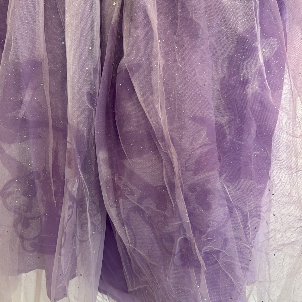 Disney parks Shanghai Disney Resort Rapunzel mesh off shoulder dress for adults - Picture 8 of 11